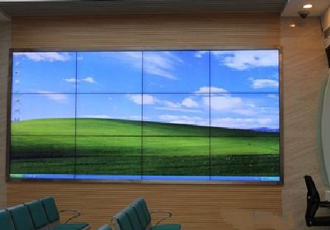 景宁液晶拼接屏的另类用法。